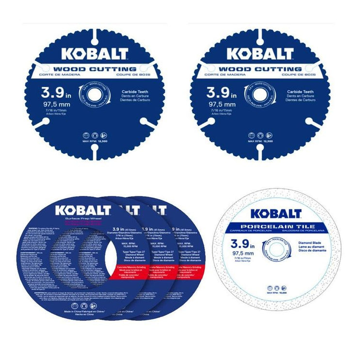 Kobalt 6-Pack 4-in High-Speed Steel Circular Saw Blade Set