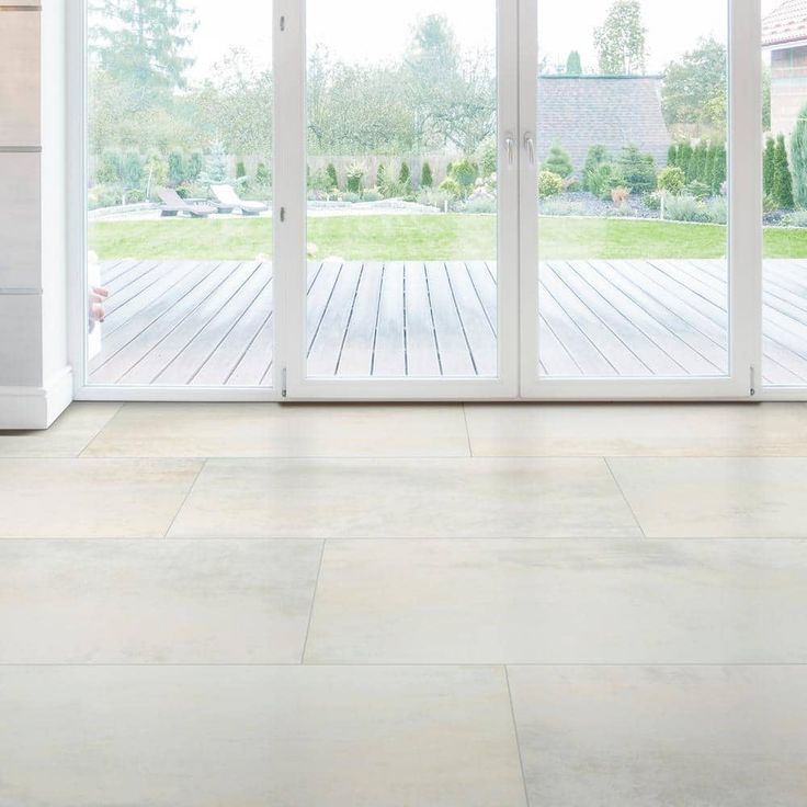 Metallic Blanche 24 in. x 48 in. Matte Porcelain Stone Look Floor and Wall Tile (16 sq. ft./Case)