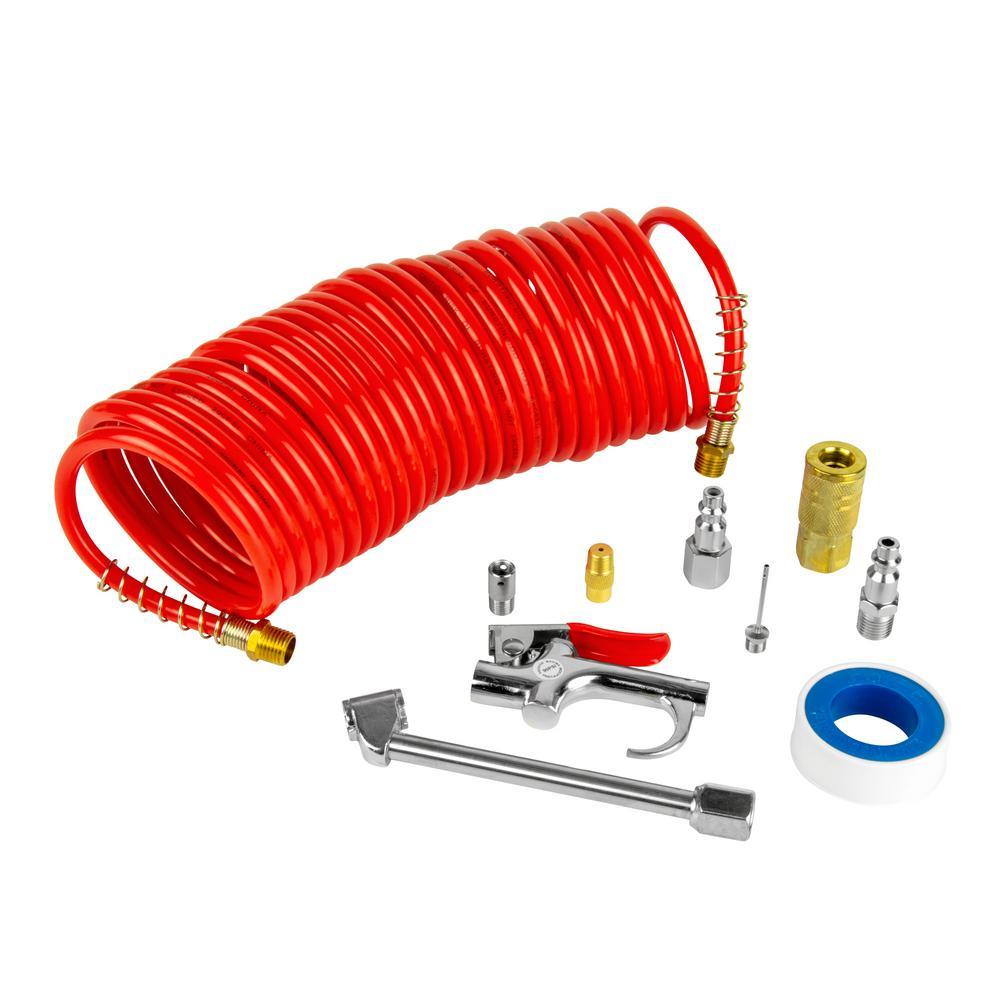 7 Gal. Oil Free Electric Air Compressor with Kit - Super Arbor