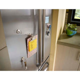 1.34 in. Chrome Plated Magnetic Hooks (4-Pack) - Super Arbor