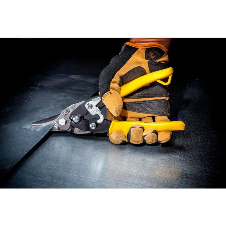 Crescent Wiss 9-3/4 in. Compound Action Straight, Left, and Right Cut Aviation Snips