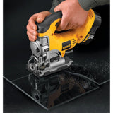 18-Volt NiCd Cordless Jig Saw with Keyless Blade Change (Tool-Only) - Super Arbor