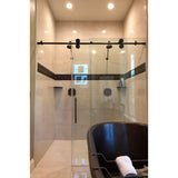 6 ft. Hammered Copper Modern Style Flatbottom Non-Whirlpool Bathtub in Oil Rubbed Bronze - Super Arbor