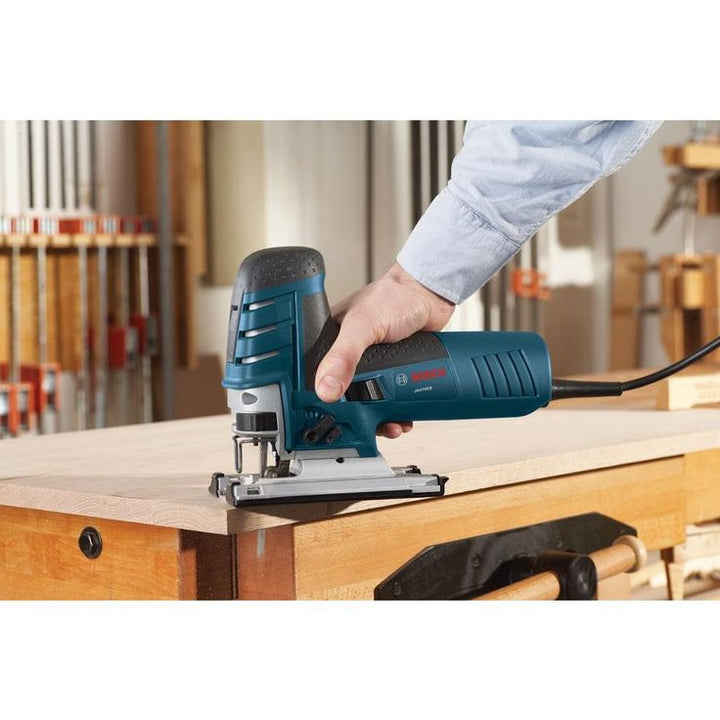 7 Amp Corded Variable Speed Barrel-Grip Jig Saw Kit with Carrying Case