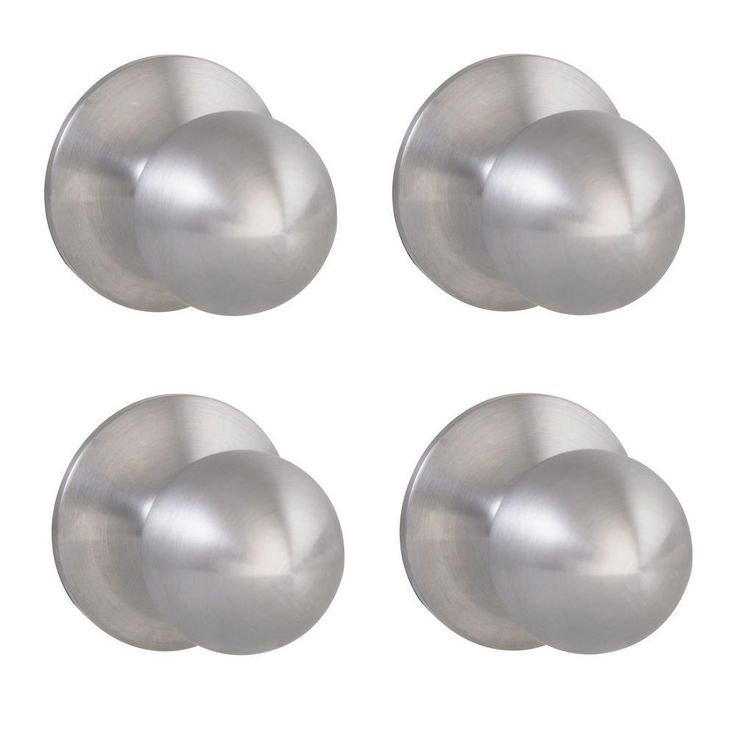 Saturn Stainless Steel Hall and Closet Door Knob