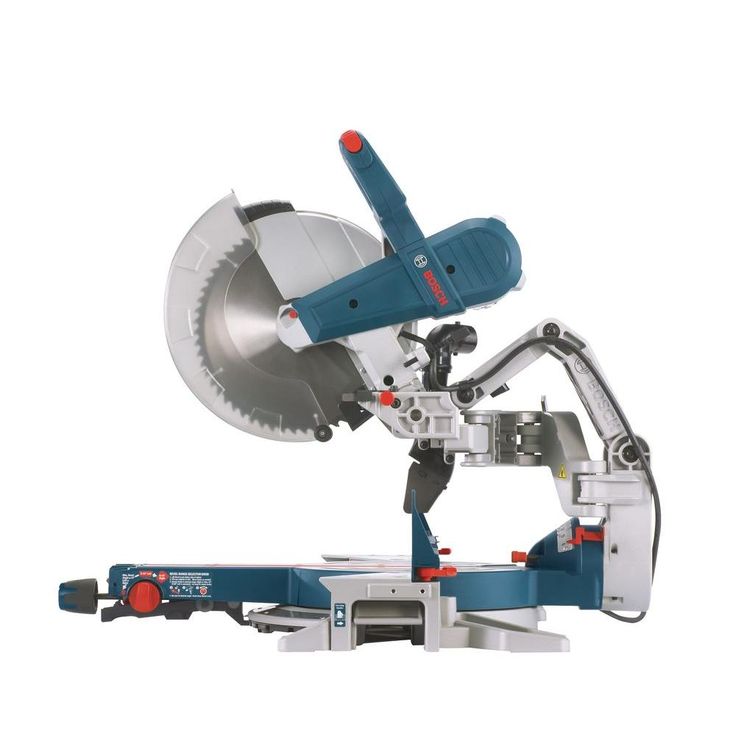 15 Amp 12 in. Corded Dual-Bevel Sliding Glide Miter Saw with 60 Tooth Saw Blade