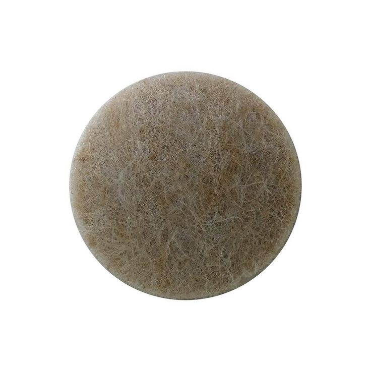 1 in. Beige Heavy-Duty Self-Adhesive Felt Pads (96-Pack)