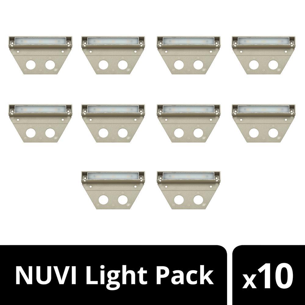 Ultra-Warm Integrated LED Sandstone Hardscape Light (10-Pack) (2700K) - Super Arbor