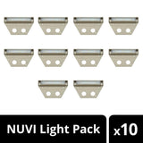 Ultra-Warm Integrated LED Sandstone Hardscape Light (10-Pack) (2700K) - Super Arbor