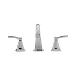 Delta Flynn Chrome 2-Handle Widespread WaterSense Bathroom Sink Faucet with Drain