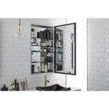 Catalan 20-1/8 in. W x 36 in. H Aluminum Single-Door Surface-Mount Medicine Cabinet