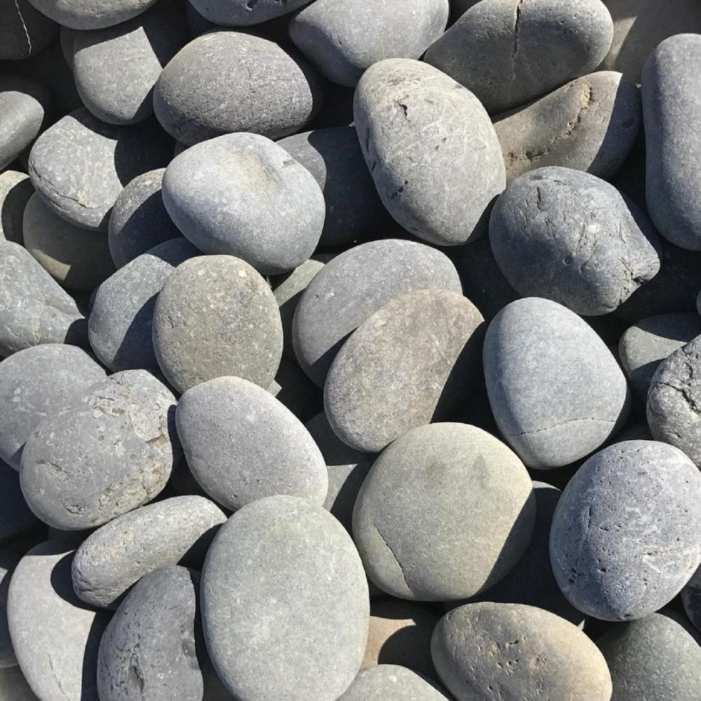 Butler Arts 0.50 cu. ft. 2 in. - 3 in. Black Mexican Beach Unpolished Pebble