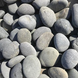 Butler Arts 2 in. to 3 in. Black Mexican Beach Pebble (2200 lb. Contractor Super Sack)