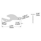 Everbilt Zinc-Plated Self-Adjusting Gate Latch
