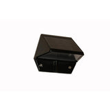 Solar 2-LED Outdoor Black Integrated LED Deck and Wall Light (2-Pack) - Super Arbor