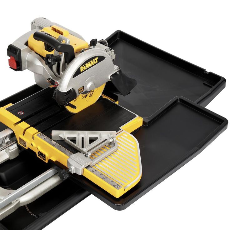 DEWALT 10 in. Wet Tile Saw with Stand