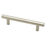 3-3/4 in. (96 mm) Center-to-Center Stainless Steel Bar Drawer Pull (4-Pack)
