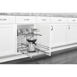 Rev-A-Shelf 20.75-in W x 19-in H 2-Tier Pull Out Metal Soft Close Basket