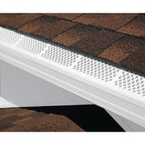 3 ft. White Snap-In Filter Gutter Guard