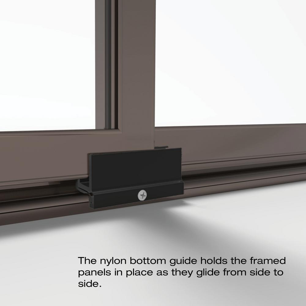 Deluxe 56 in. x 56 in. Framed Sliding Tub Door in Oil Rubbed Bronze - Super Arbor
