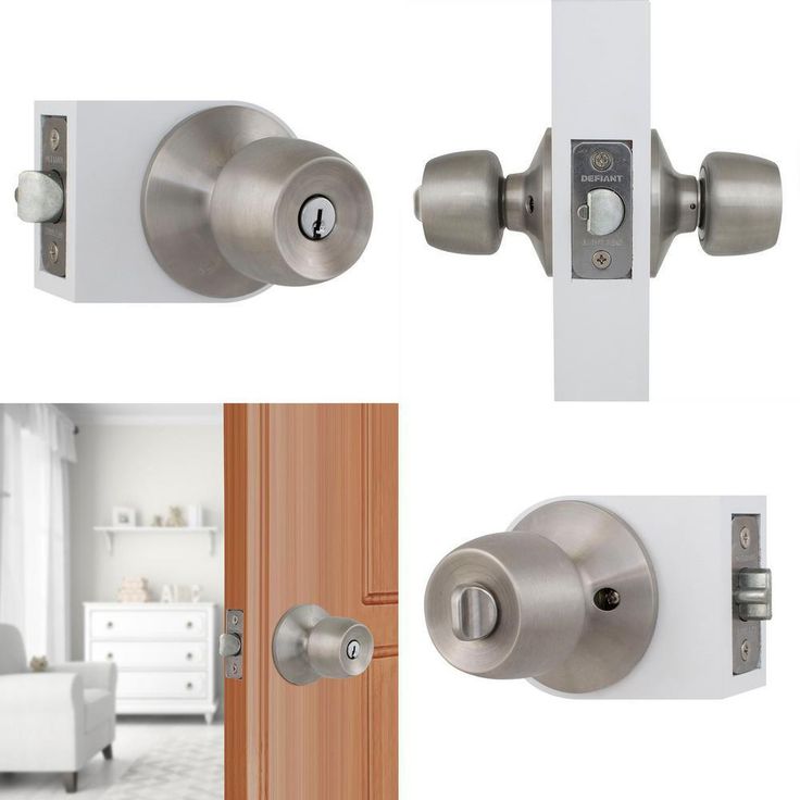 Brandywine Stainless Steel House Pack with 2 Entry, 2 Single Cylinder Deadbolts, 3 Privacy, 3 Passage Knobs