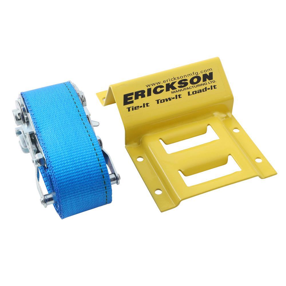 6 ft. x 2 in. E-track ATV Strap with 4 in. E-track Kit - Super Arbor