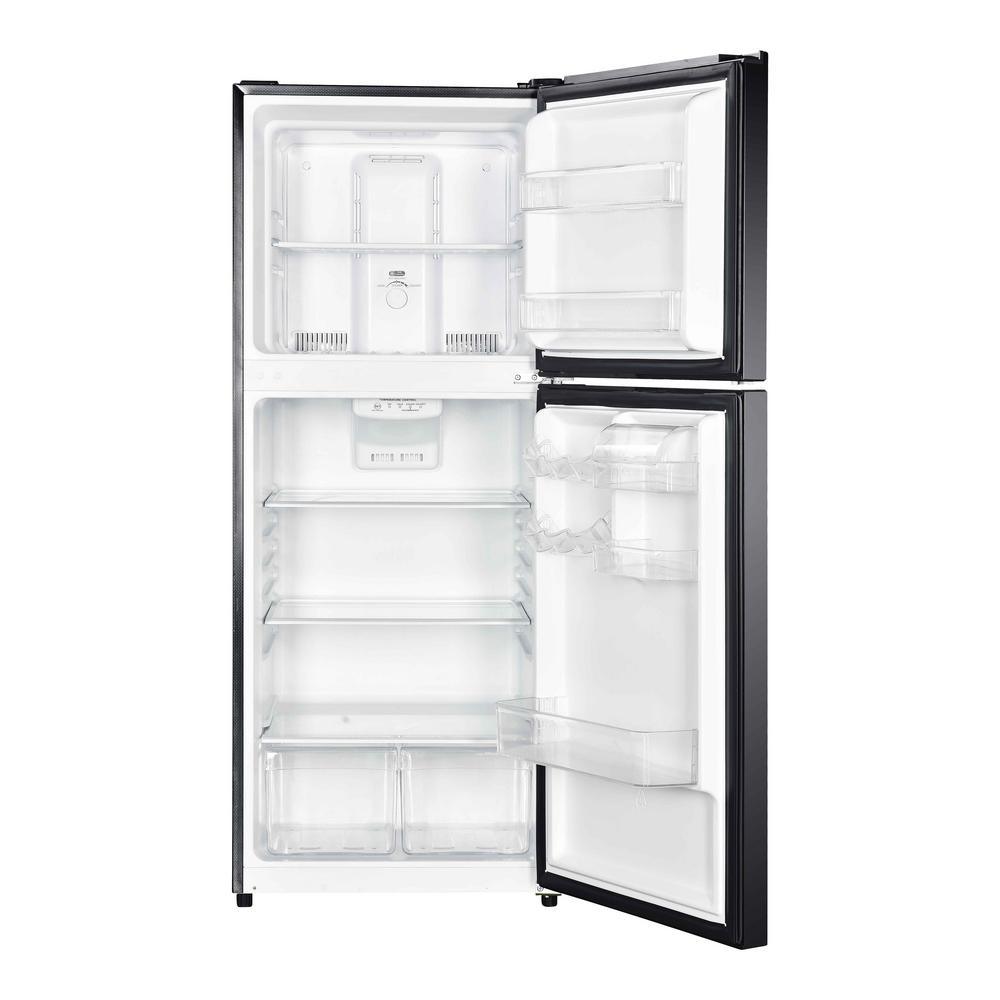 10.1 cu. ft. Top Freezer Refrigerator in Black - Super Arbor