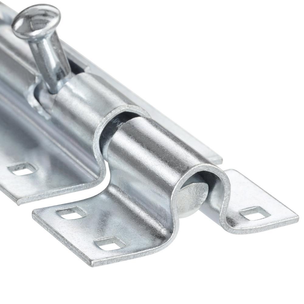 5 in. Zinc-Plated Heavy Duty Barrel Bolt - Super Arbor