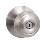 Hartford Satin Nickel Keyed Entry Door Knob