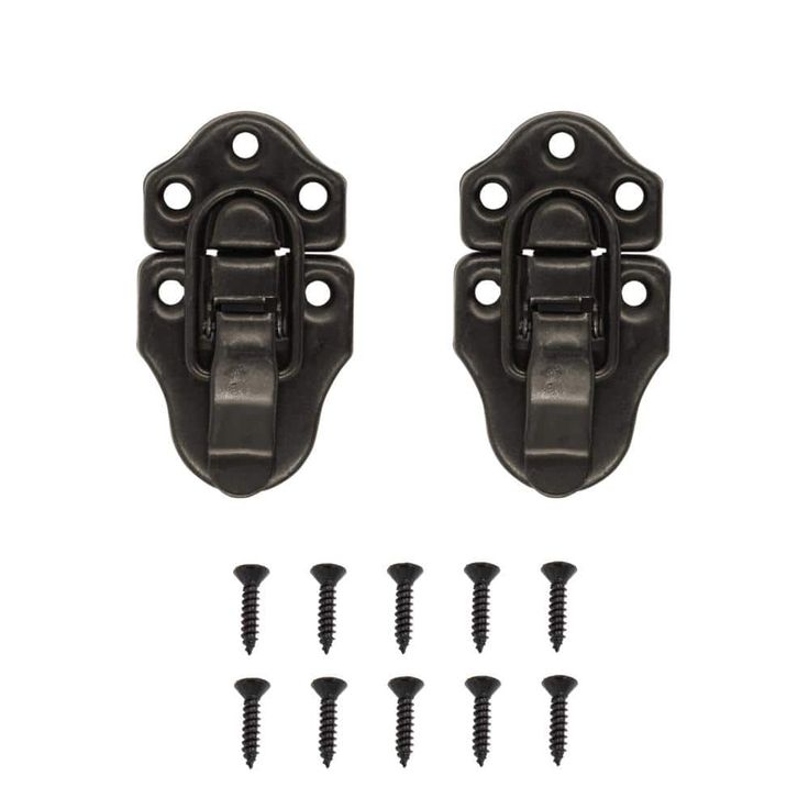 2-3/4 in. x 1-1/2 in. Oil-Rubbed Bronze Chest Latches