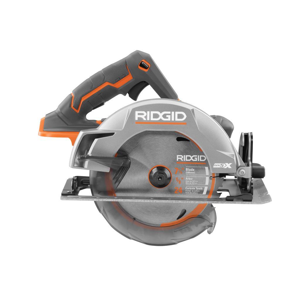 18-Volt GEN5X Cordless 7-1/4 in. Circular Saw (Tool Only) with Blade and Blade Wrench - Super Arbor