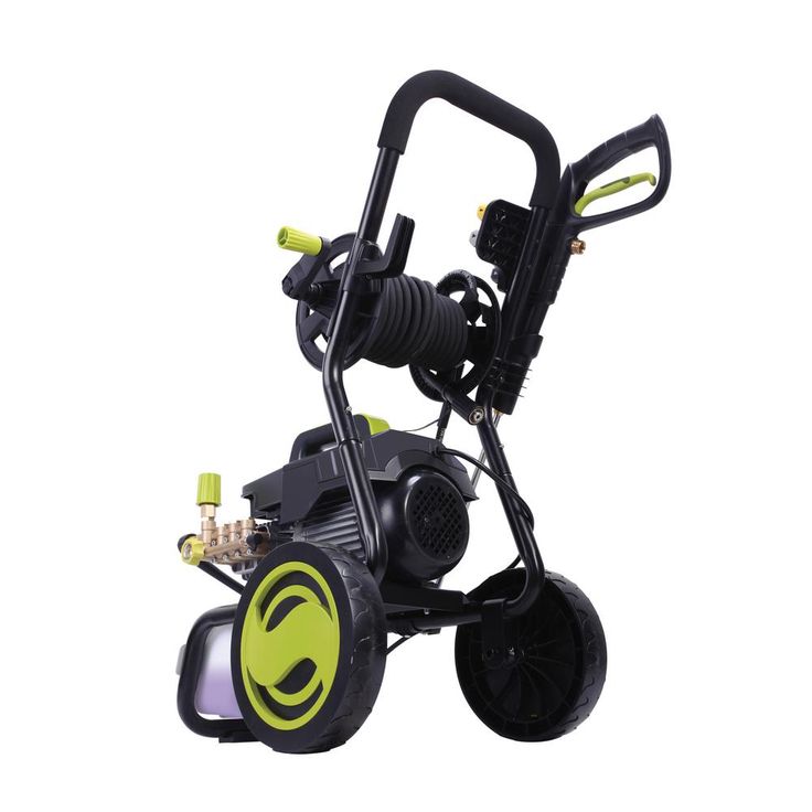Sun Joe Commercial Series 1800 PSI Max 1.6 GPM Electric Pressure Washer with Wall Mount, Roll Cage and Hose Reel