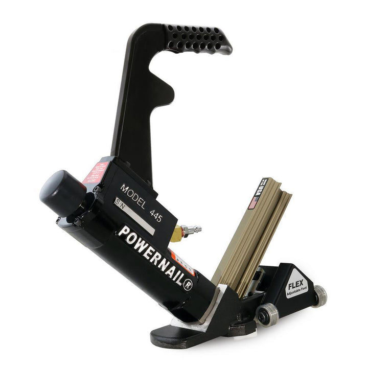 16-Gauge Flex Power Roller Pneumatic Hardwood Flooring Cleat Nailer - Super Arbor