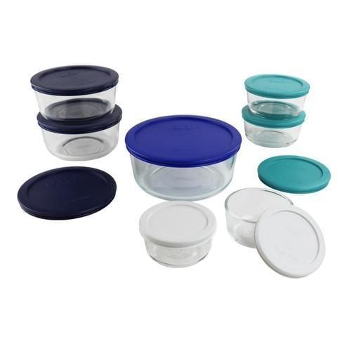 PYREX 10 or More Piece Multisize Tempered Glass Food Storage Container