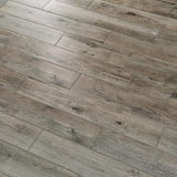 Mohawk ForeverStyle Smoke Wood 6-in x 36-in Matte Porcelain Wood Look Floor Tile