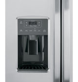 GE 25.3 cu. ft. Side-by-Side Refrigerator in Fingerprint Resistant Stainless Steel, GSS25GYPFS