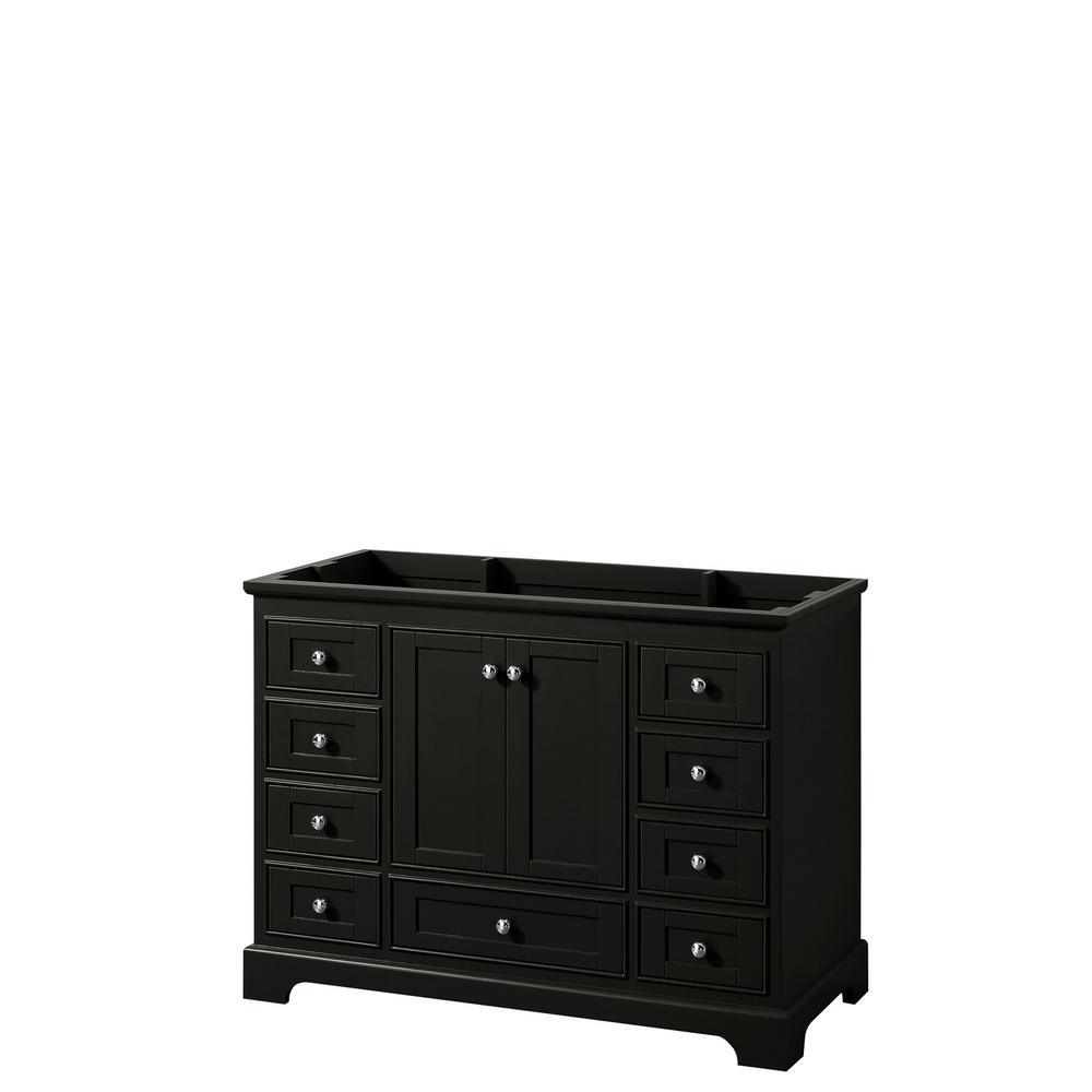 Deborah 59.25 in. W x 21.5 in. D Vanity Cabinet in White - Super Arbor