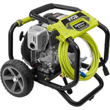 RYOBI 3,300 PSI 2.4 GPM Honda Gas Pressure Washer with 15 in. Surface Cleaner