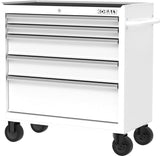 Kobalt 36-in W x 38-in H 5-Drawer Steel Rolling Tool Cabinet (White)