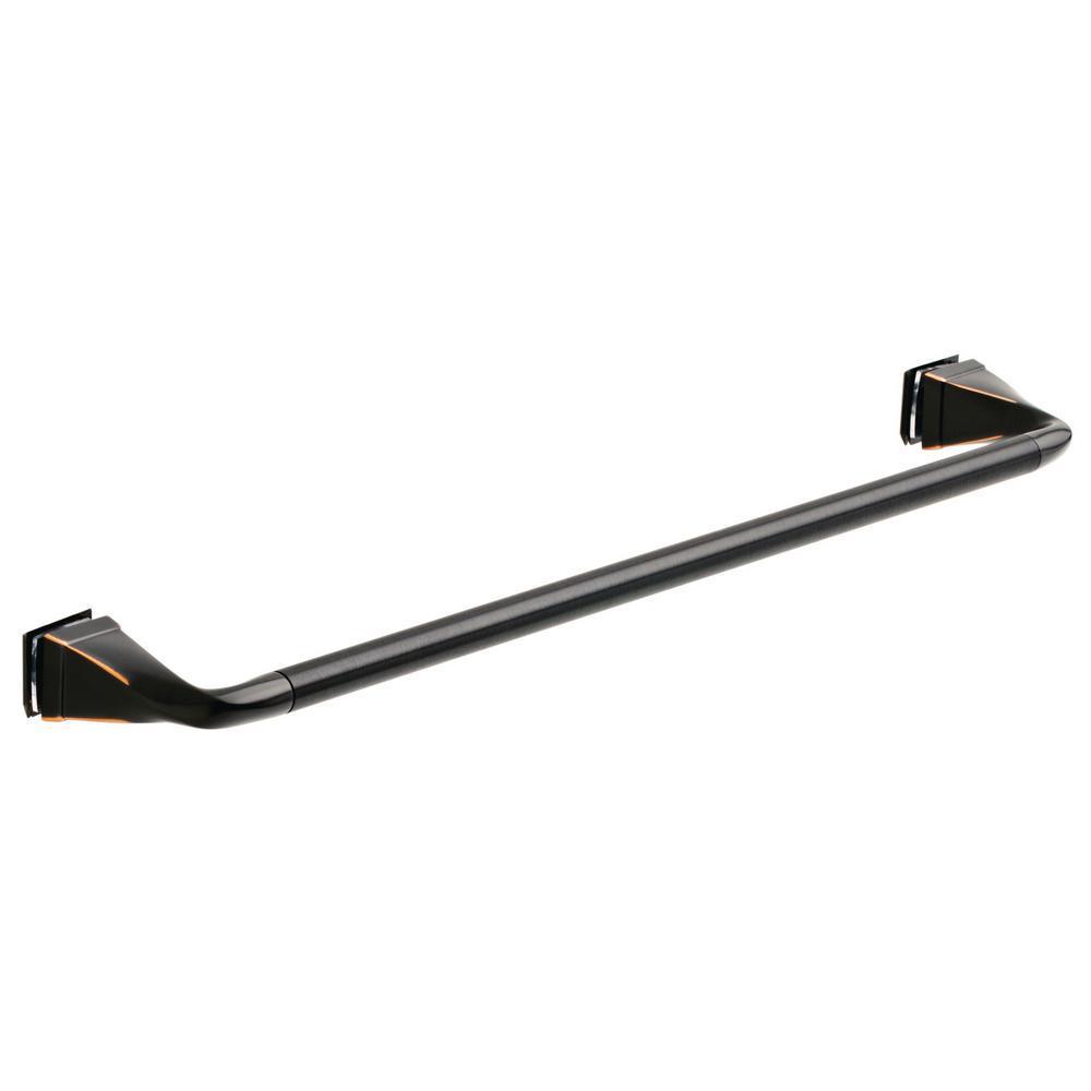Everly 60 in. x 59-1/4 in. Mod Semi-Frameless Sliding Bathtub Door in Bronze and 1/4 in. (6mm) Clear Glass - Super Arbor