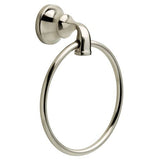 Delta Lorain Brushed Nickel Wall Mount Towel Ring