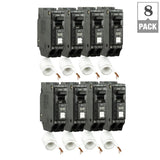 Q-Line 20 Amp Single-Pole Arc Fault Combination Circuit Breaker (8-Pack) - Super Arbor