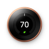 Nest Learning Thermostat 3rd Gen in Stainless Steel (2-Pack) - Super Arbor