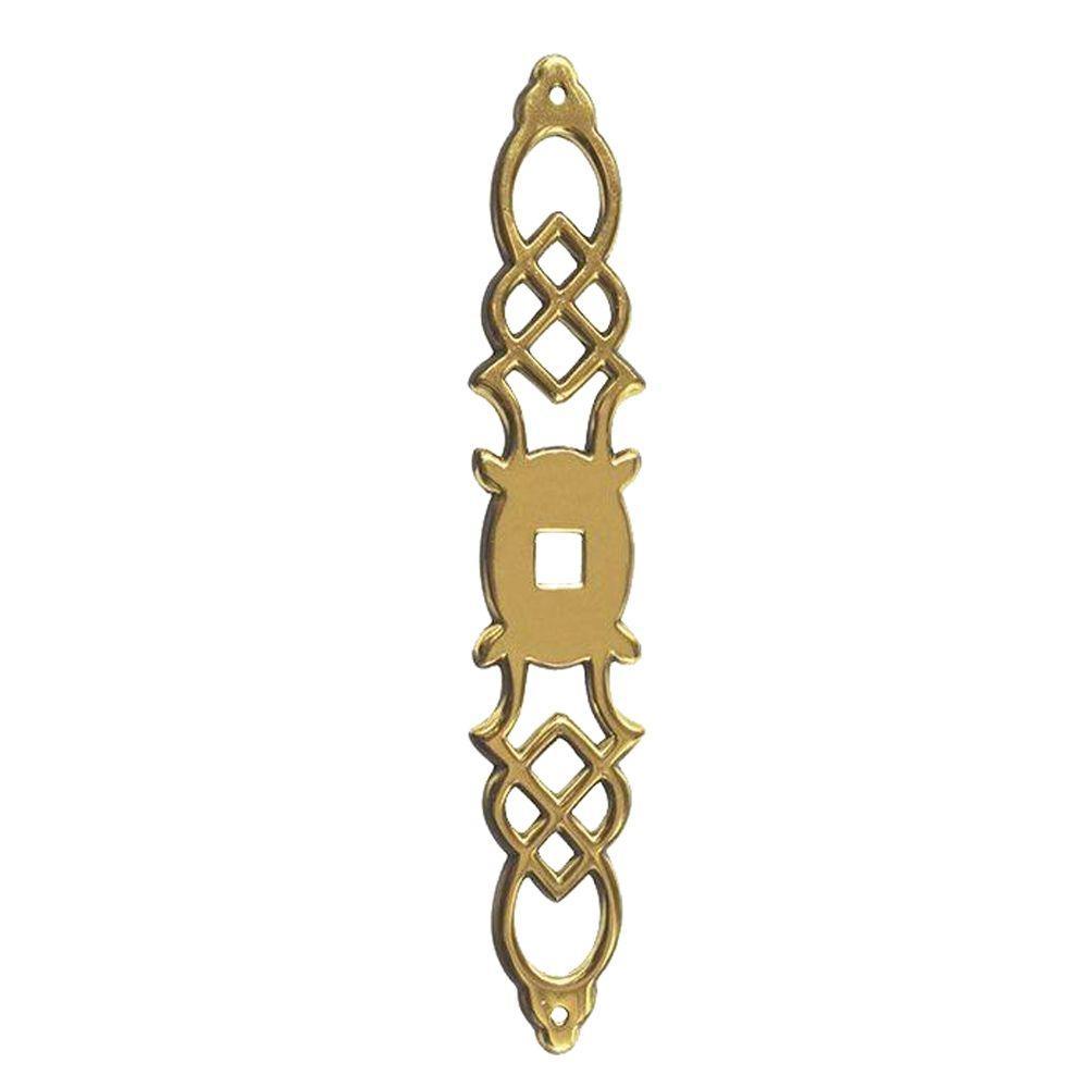 1 in. x 5-1/2 in. Lancaster Hand Polished Furniture Backplate - Super Arbor