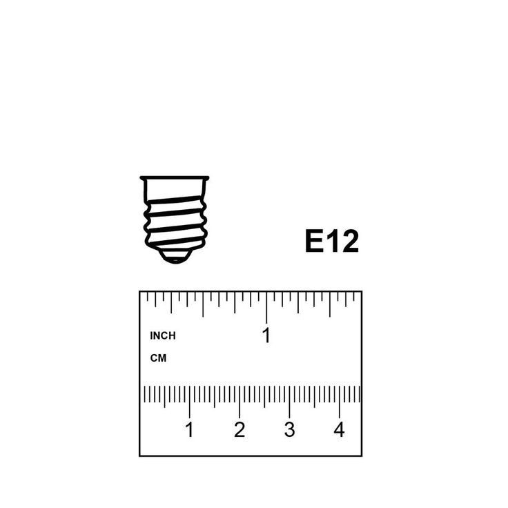 Feit Electric 25-Watt Equivalent T6 Candelabra Dimmable LED Clear Glass Vintage Light Bulb with Spiral Filament Daylight (4-Pack)