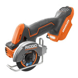18-Volt SubCompact Lithium-Ion Brushless Cordless 3/8 in. Impact Wrench and 3 in. Multi-Material Saw (Tools Only) - Super Arbor