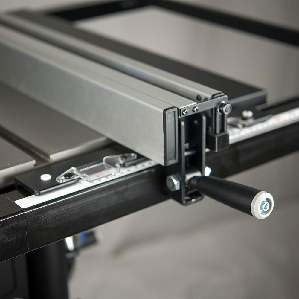 15 Amp 10 in. Table Saw with 30 in. Rip Capacity, Cast Iron Table and Extension Wings