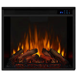 Granby 50 in. Freestanding Electric Fireplace in Dark Walnut - Super Arbor
