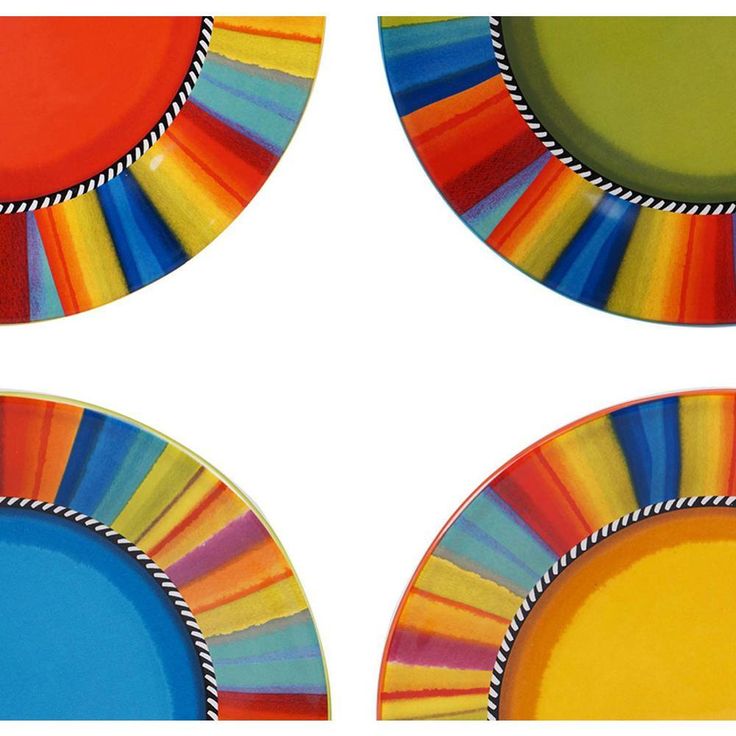 Sierra 8.25 in. Multicolored Bean Pot