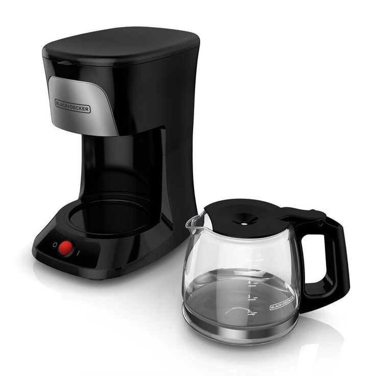 5-Cup Black Coffeemaker